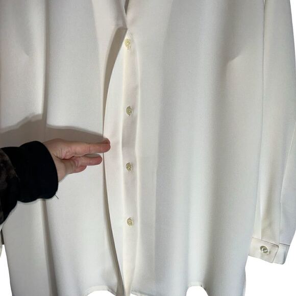 DA-RUE of California Elegant Cream Blouse - Size 14 - Picture 2 of 8